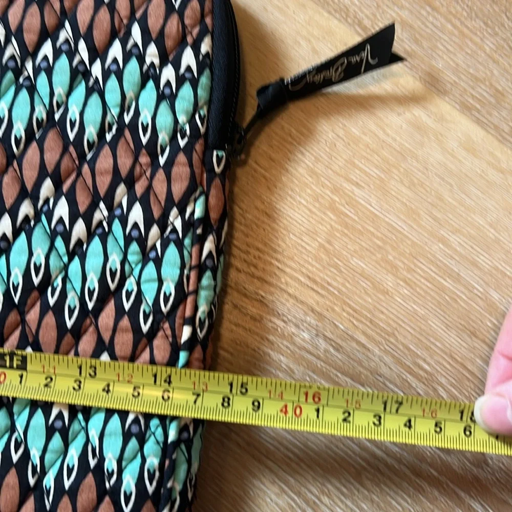 Vera Bradley Laptop Bag Case Top Zip Computer Tablet Organizer Floral
